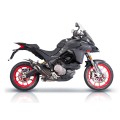 QD Exhaust POWER-GUN Slip-on Exhaust - DUCATI MULTISTRADA V2